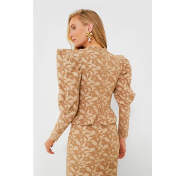 NWT Tuckernuck En Saison Taupe Augustine Top & Skirt 2 Piece Set Women's Small - Picture 6 of 16